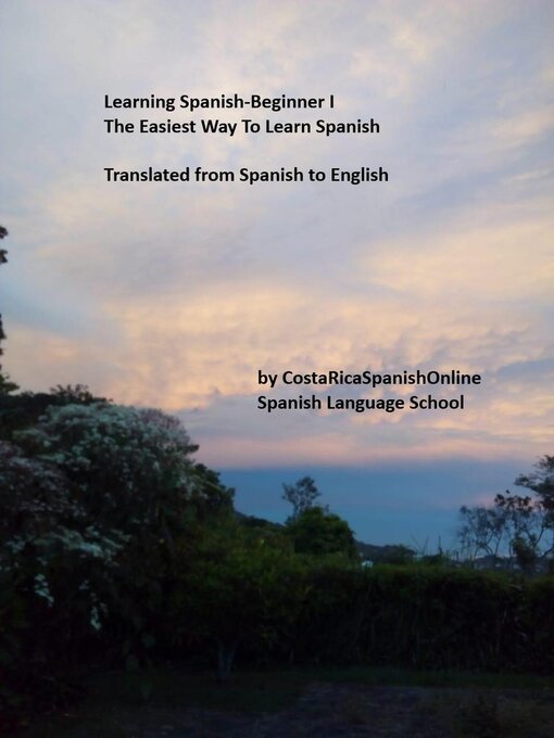 Title details for Learning Spanish-Beginner I by Iris Acevedo A. - Available